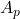 Rendered by QuickLaTeX.com A_p